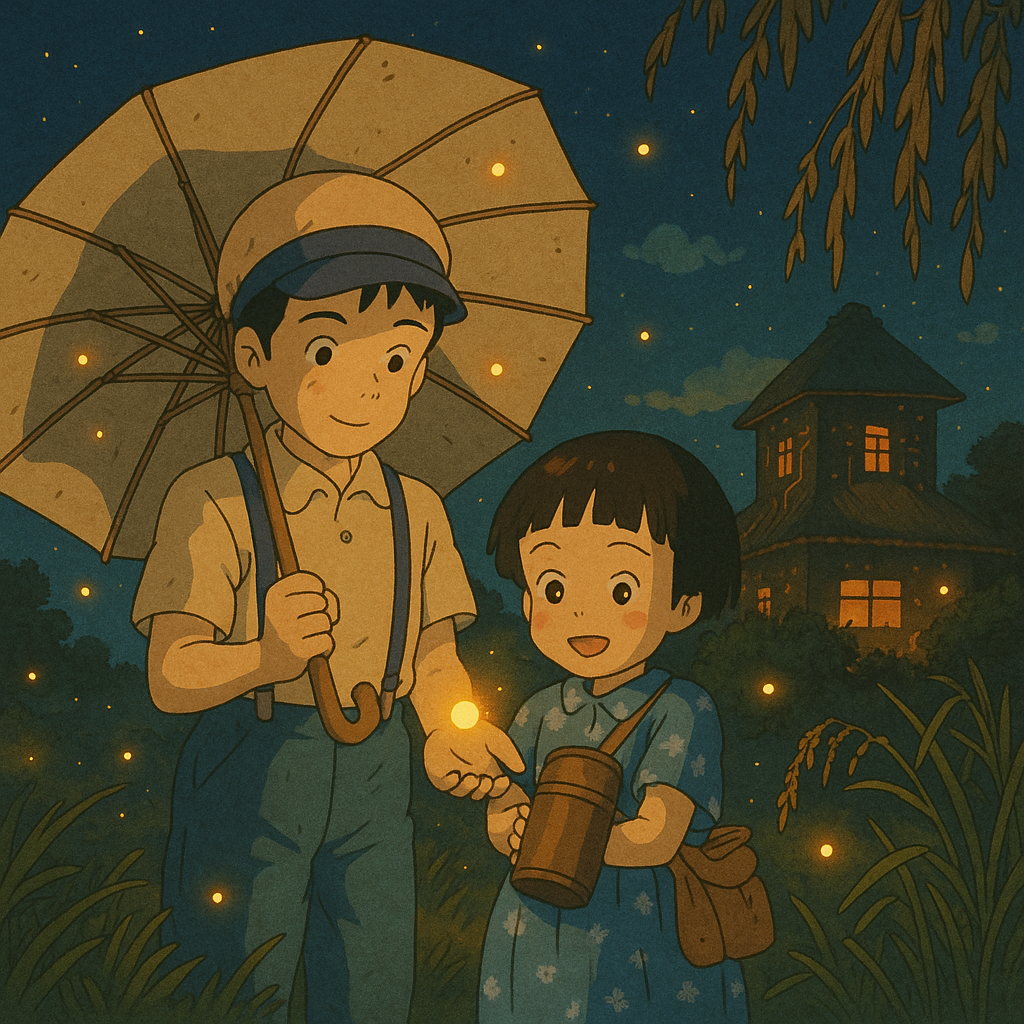 Ghibli style transformation example